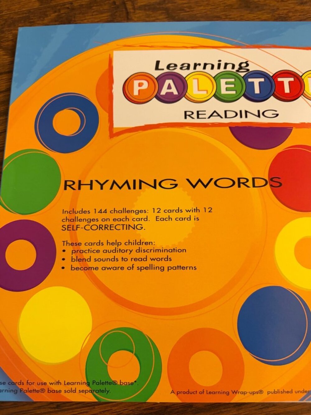 Learning Palette Reading Set 2 Bases & 8 Card Packs Grades 1-2 Set B S3 - Picture 10 of 16